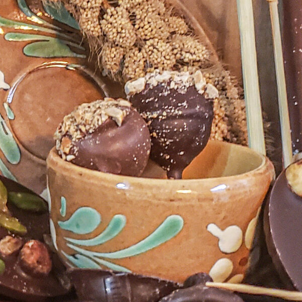 Sucette au chocolat